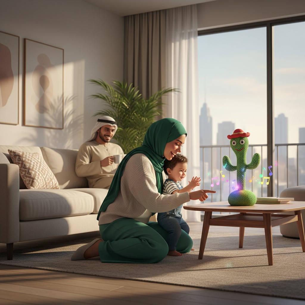 صبار يتحرك ويغني — لعبة عائلية منتجات ليبية