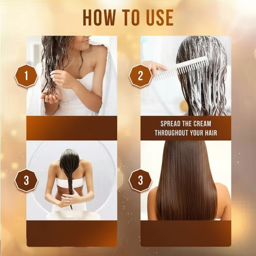 طريقة استخدام قناع الشعر Karseell — HOW TO USE