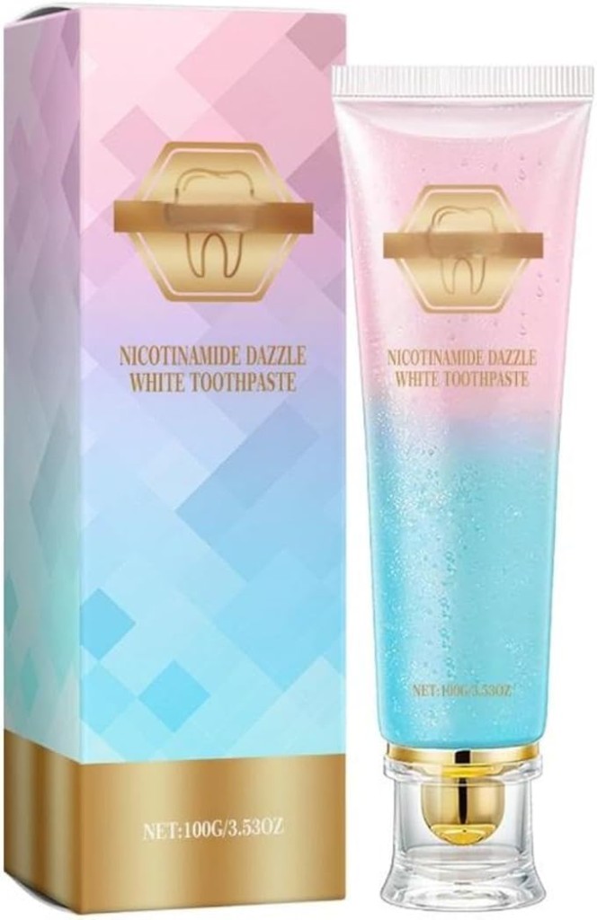 معجون تبييض الأسنان — Niacinamide Dazzle White (100 غ)