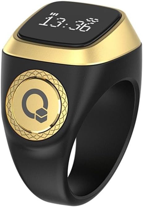 خاتم التسبيح الذكي — iQibla Zikr Ring