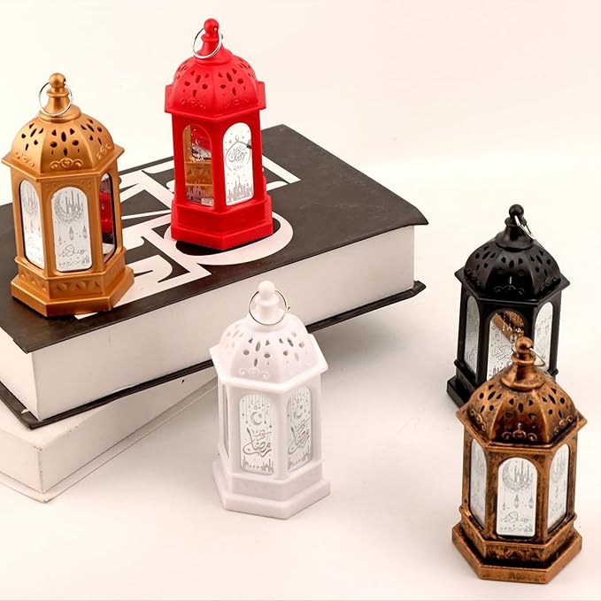 فانوس رمضان على الطاولة — تصميم مغربي