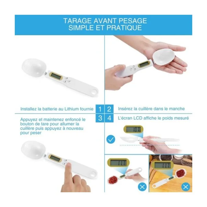 ملعقة إلكترونية ميزان — Digital Spoon Scale