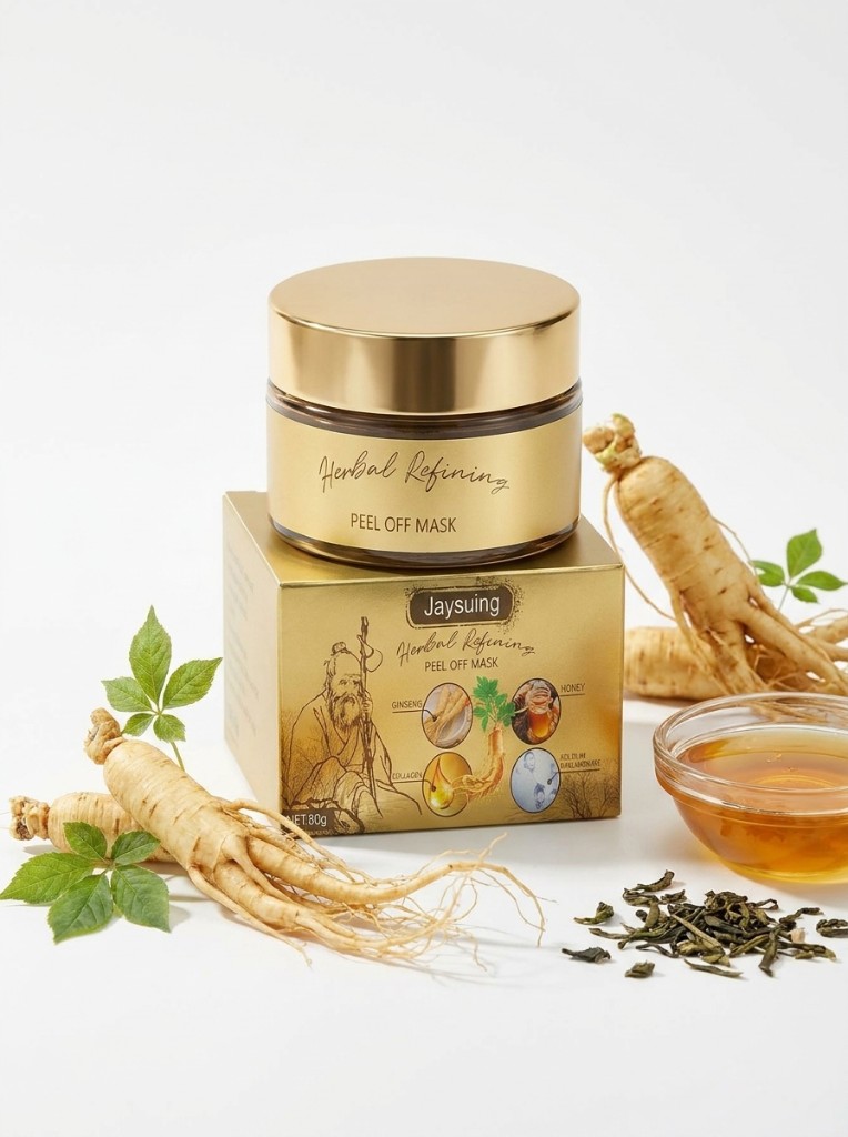 قناع الوجه المقشر والمنعم بالأعشاب — Jaysuing Herbal Refining Peel-Off Mask
