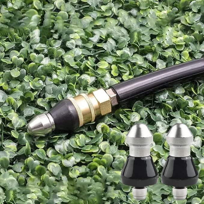 فوهة ضغط 5000 PSI — رش أمامي وخلفي